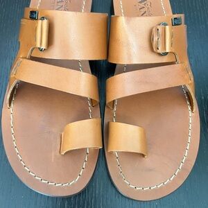 Tan Leather Sandals